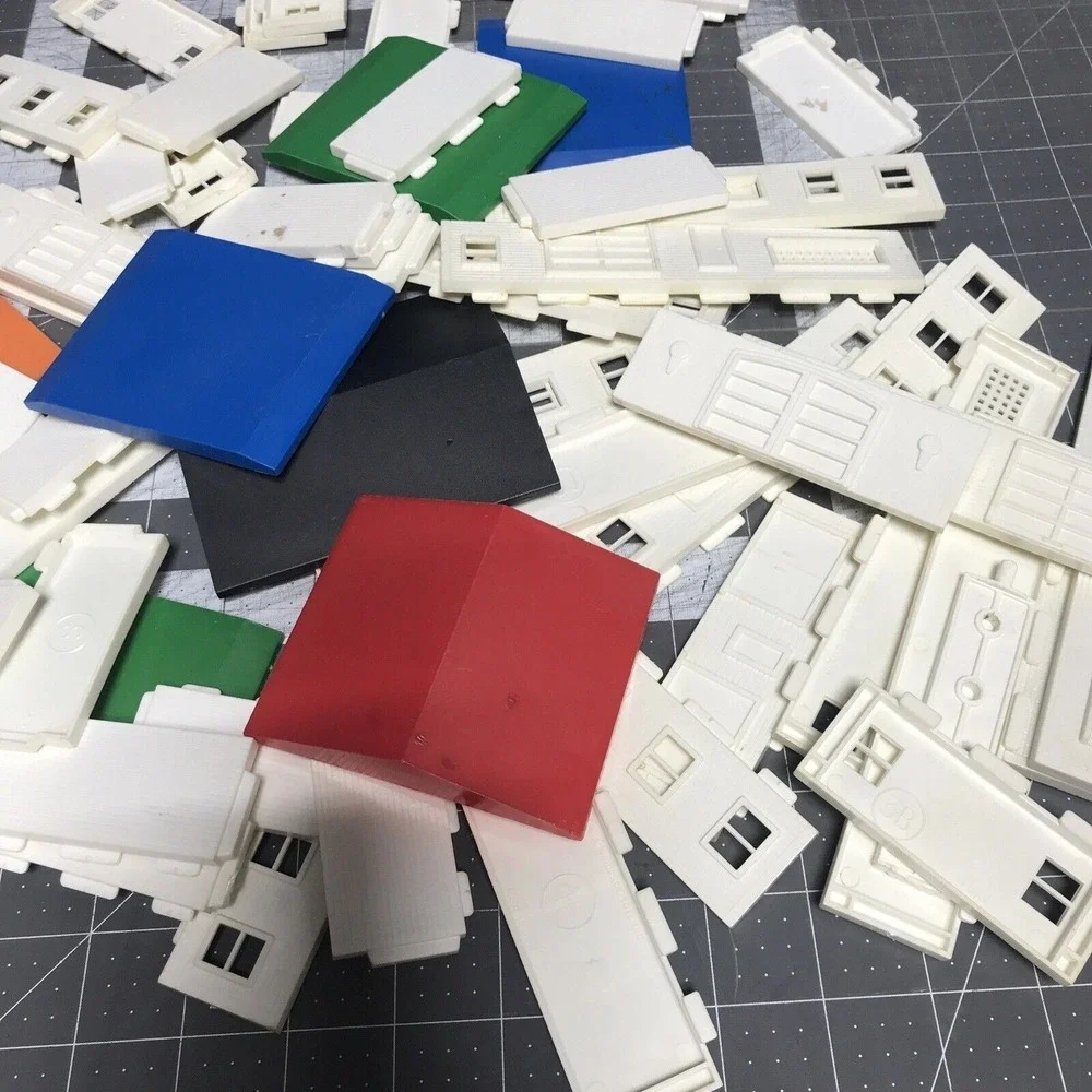 1963‎ Child Guidance Constructive Thinking Set Containing Over 60 Pieces Build